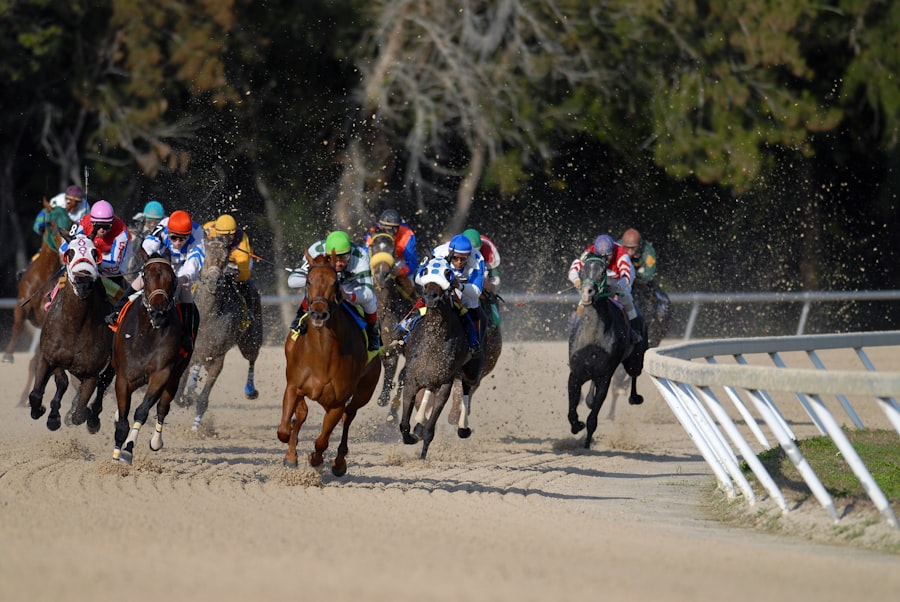 Photo Horse racing